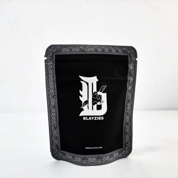 Custom Logo Mylar weed Bags Smell Proof Foil Plastic 3.5 Child Resistant Packaging