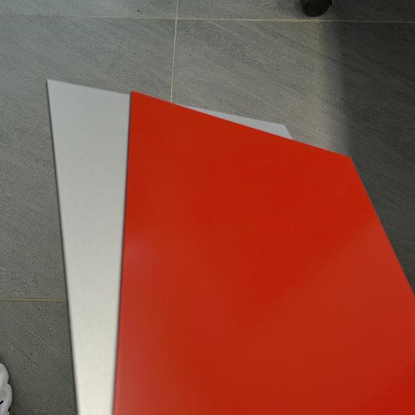 Mirror PE Aluminum Composite Panel 1220mm Width Metallic