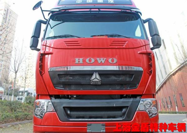 Caminhão basculante especial dos veículos da movimentação 8x4 resistente de SINOTRUK HOWO de 15,37 toneladas