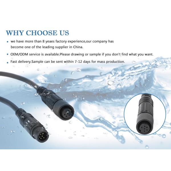 Специальный M10 нейлоновый водонепроницаемый кабельный розетка светодиодный свет мужской и женский коннектор задницы