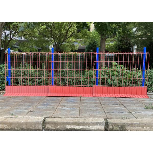 High Quality Edge Fence Supplier Strong Outdoor Border Fence Construction Edge Protection Fence for Highway Works