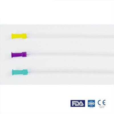 Tubo retal médico estéril do cateter de Foley do silicone do ISO F24 F26 do CE