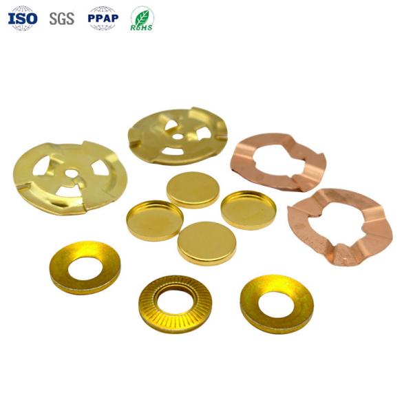 Anodisation SPCC Stamping Blanchiment fin/Zinc-plaqué pour les joints automobiles Tolérances 0,02 mm IATF 16949 Traçabilité