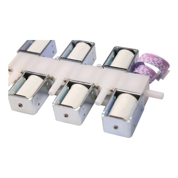 Fin normale miniature de 12 de volt de l'eau manières de la vanne électromagnétique 2 pour le fabricant de café
