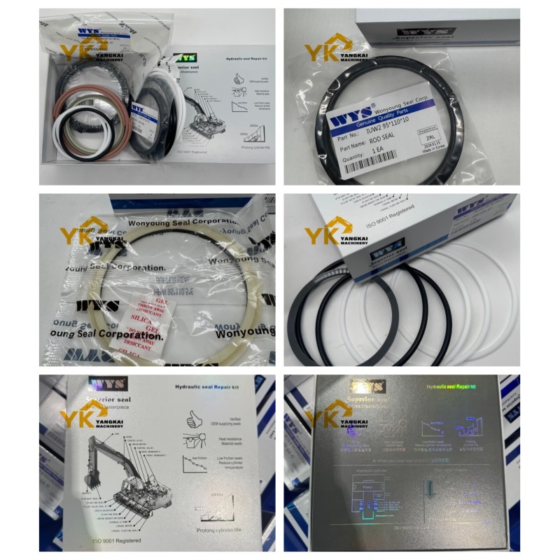 WYS PC210 Boom Arm Bucket Seal Kit 708-98-46280 708-98-48610 708-98-39610 Repair Kit