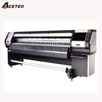 Impressora solvente exterior de Acetek, máquina de impressão da etiqueta do vinil com cabeça de Konica 512i