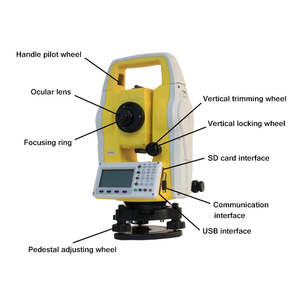 Light Weight Compact Robotic Total Station