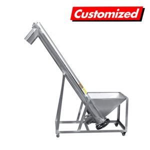 Stainless Steel Heat Resistant Customizable Screw Conveyor for Powder Handling