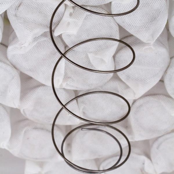 Customized Sofa Pocket Spring Counts 1.8mm High Steel Wire With Fabric Sofa Spring