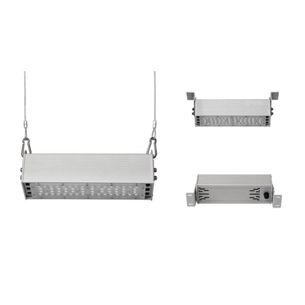 150W Linear High Bay Led Lights IP65 Waterproof Gray Housing Color