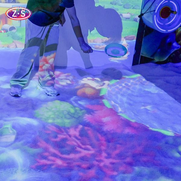 Digital Learning Interactive Sand Projection Games for Kids Discovery Halls