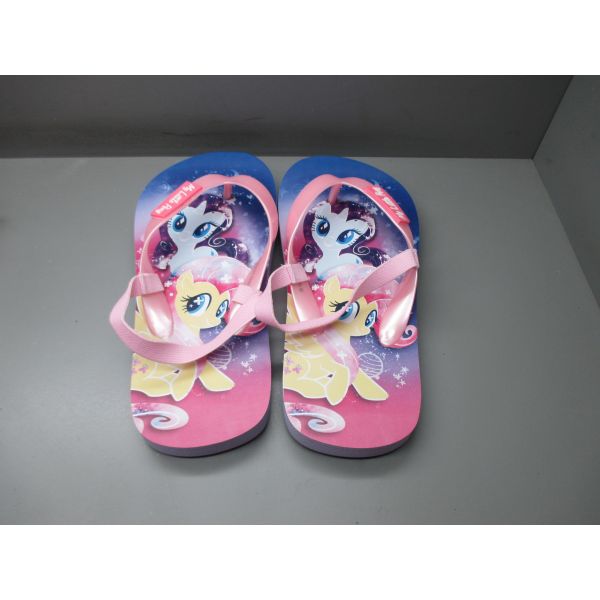 Character enfant ami de l'eau Flip flops sandales sous licence mon petit poney style
