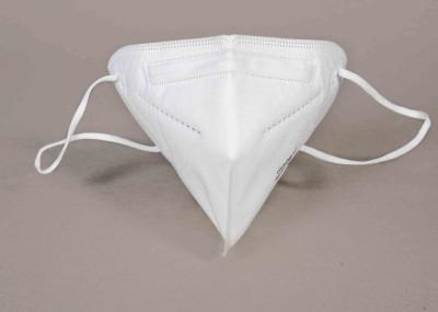 Elastic Ear Loop Kn95 Protective Mask , Disposable Breathing Mask Lightweight