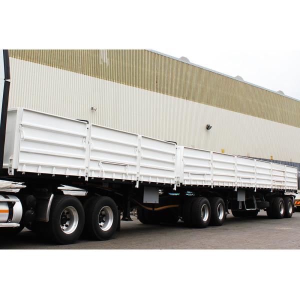 High Quality Steel Excellent Engine Rugged and Durable South Africa Truck Bodies Dropside Trailer