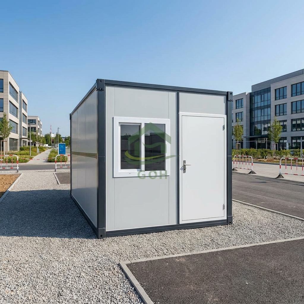 Flat Pack 20ft Foldable Container House Modern Portable Tiny Home Building