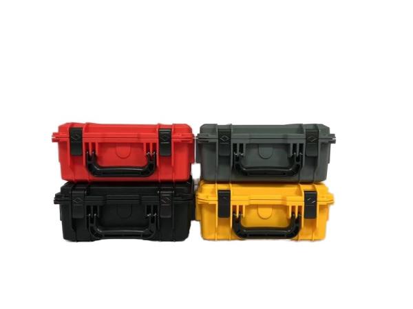 Boîte à outils de stockage en plastique portable à main dure avec couleur personnalisée et support personnalisé ODM