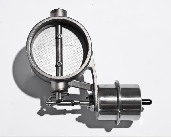 Universal Year Stainless Steel Exhaust Cutout Valve Set with Vacuum Actuator 2.5 Pipe Open and Close Universal Car Make