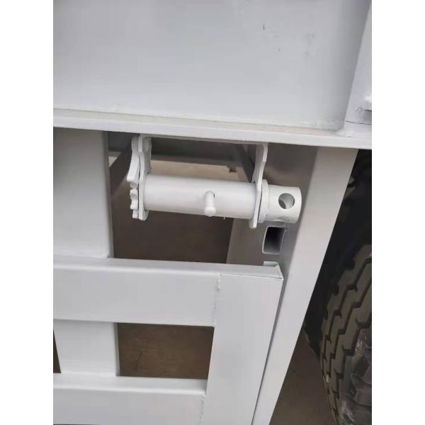 De 4 árboles de la cama remolque bajo resistente semi con la viga transversal de acero del árbol de FUWA y del canal de 14m m