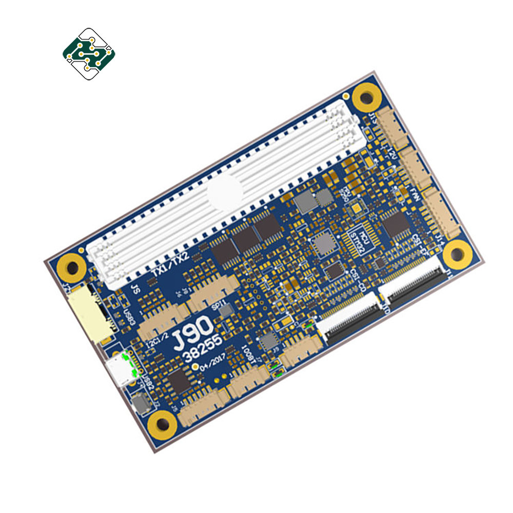 Двойник монтажной платы PCB покрытия ODM разнослоистый конформный встал на сторону поверхность HASL