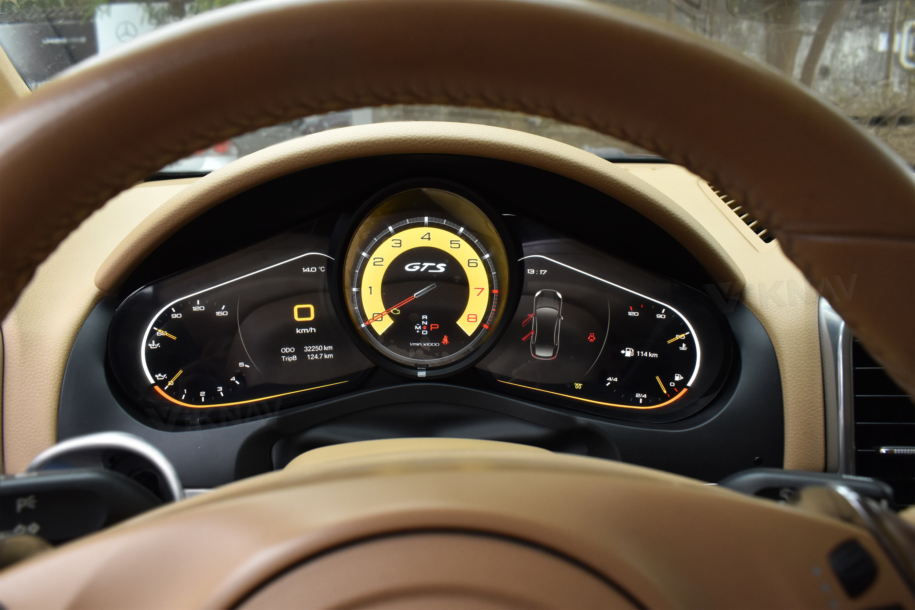 Виртуальный кабинет цифрового кластера VIKNAV для Porsche Cayenne 2011-2017