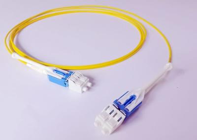 Cabo de remendo frente e verso da fibra ótica da manutenção programada 2.0mm de Uniboot áspero com aba push pull