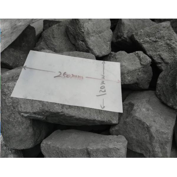 Low Porosity Solid Coke Steelmaking Raw Materials 150-250MM 1.8-1.95g/Cm3