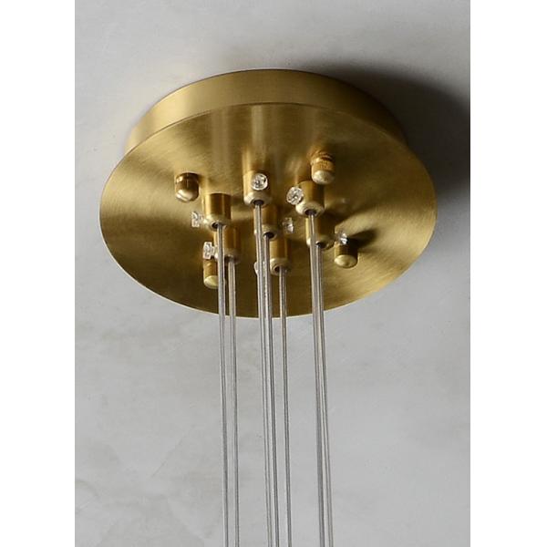 Люстра испанского алебастра меди столовой стиля привесная освещая 100lm/W