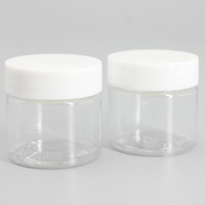 Recipientes cosméticos plásticos do espaço livre transparente de 8.0g 30ml