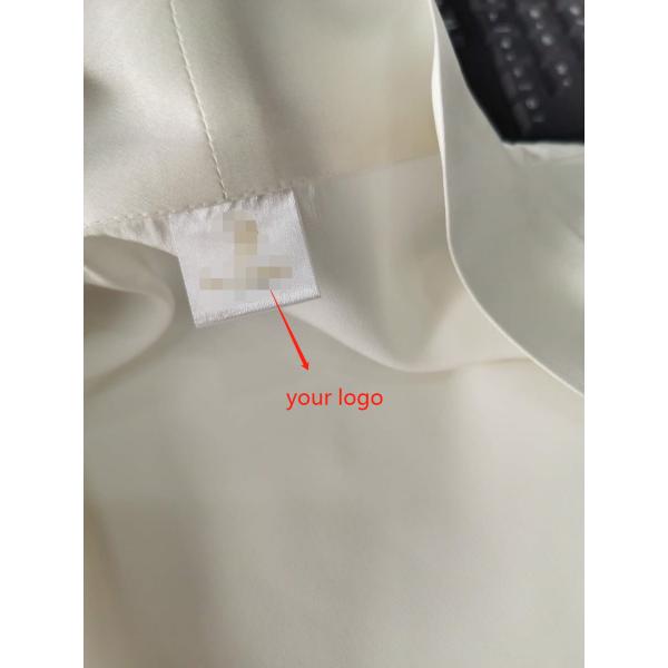 Spring 100% Mulberry Silk Sleepwear , V Neck 22 Momme Silk Pyjamas