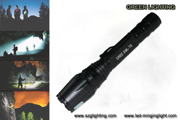 lanterna elétrica 10W conduzida recarregável para caçar/caminhada/acampamento/pesca