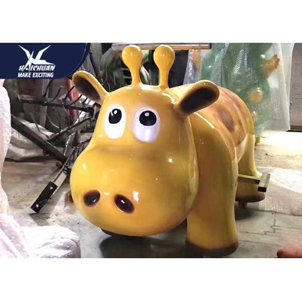 Go Forward and Backward Motorized Animal Scooters with Music for Square Place