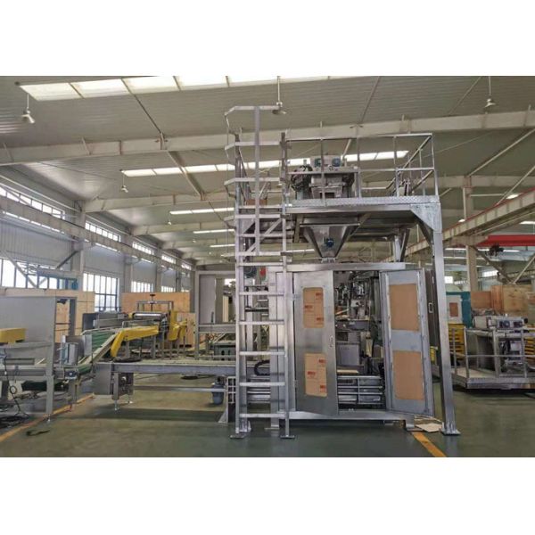 50kg 14KW Automatic Weighing Packing Machine with ±0.2-0.3% Accuracy for Pellet Granule in Plastic Rubber Industry