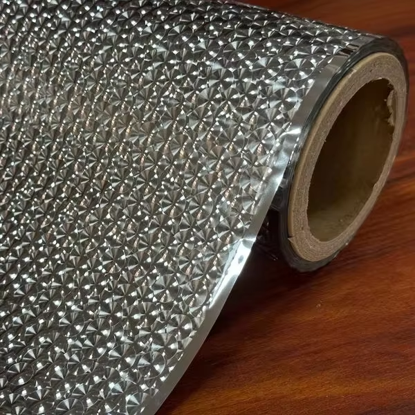 Venta Directa de Fábrica Película Lenticular 3D Película de Lente Metalizada BOPP Plateada