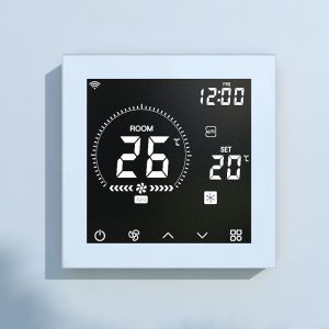 Indoor Digital Air Conditioning Smart Wifi Thermostat Wall Mounting With RS485 Modbus