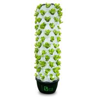 65L 12 camadas 96 orifícios de planta Eco-friendly sistema hidropônico interior com distribuição de 6 luzes e tanque de água PP
