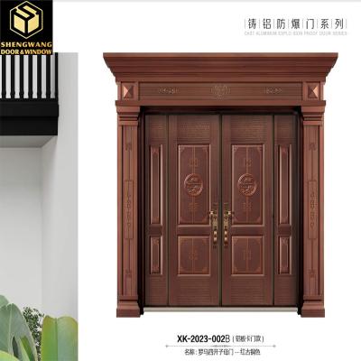 Diseño Contemporáneo y Durabilidad: Puerta de Jardín de Cobre para Puertas de Entrada