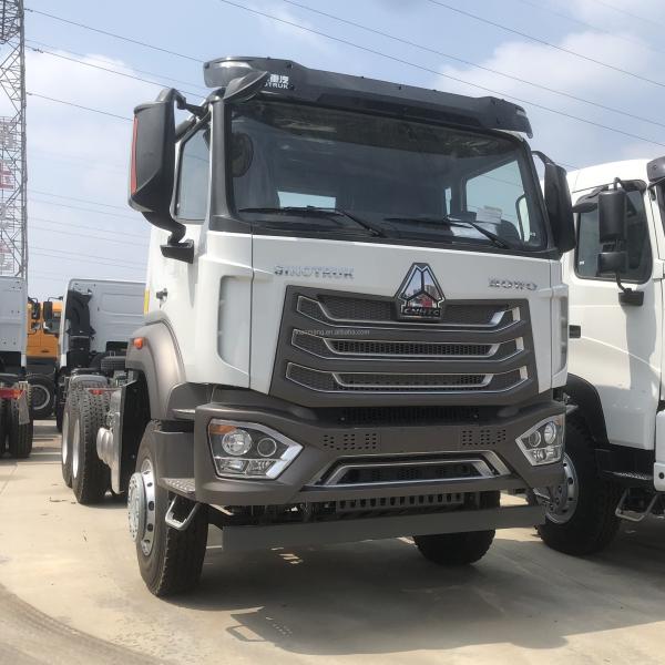 Second Hand 6*4 10 Wheeler 400HP Howo NX Horse Tractor Trucks With Manual Window WEICHAI Engine