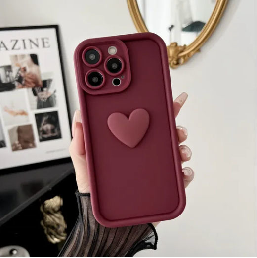 Customized Polyurethane PU Cell Phone Accessories Case For Iphone