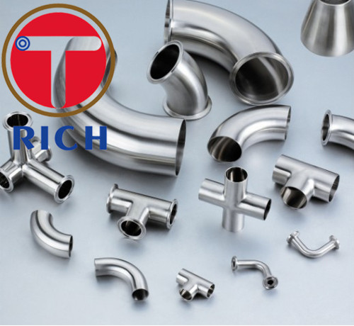 Material sanitario del acero inoxidable de la forma del codo de la forma igual con el código principal