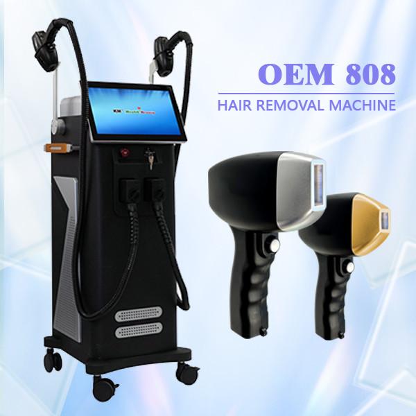 808nm 810nm 2 In 1 Diode Laser Hair Removal Machine Salon MDSAP Approved