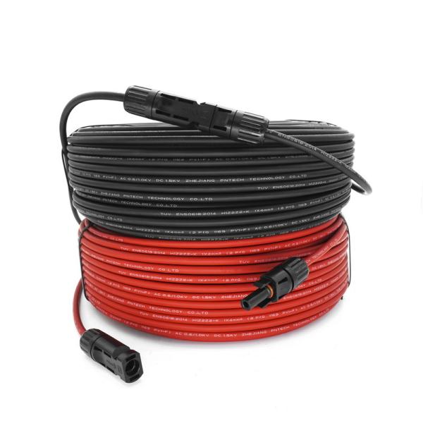 100m DC Solar Cable 4mm2 For Solar Energy System Installation