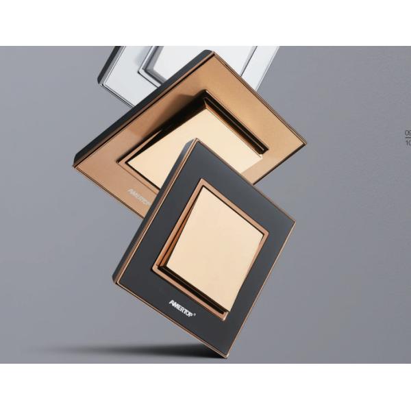 Modern Electric Brass Switches And Sockets For Home / Apartment