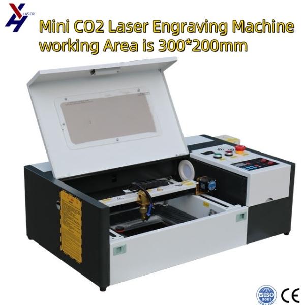 Small Size Mini CO2 Laser Engraver For Wood Acrylic Glass