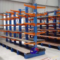 Conventional Double Side Cantilever Warehouse Racking , Custom Cantilever Racks