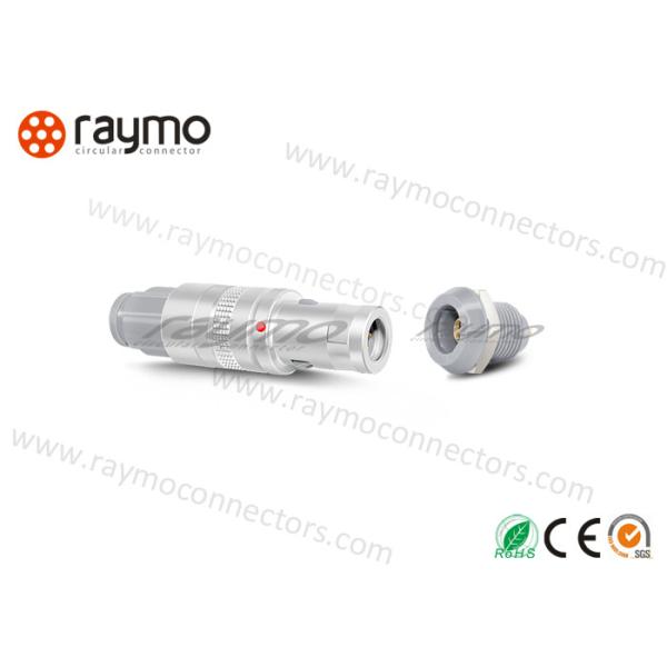 Convenient Circular Plastic Connectors High Density Arrangement With Yellow Nut