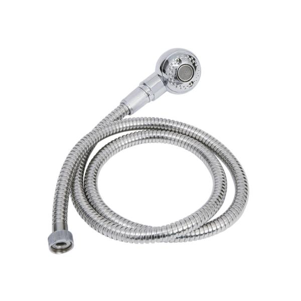 Sliver Color Salon Equipment Parts Shower Head With Pipe For Shampoo Chair