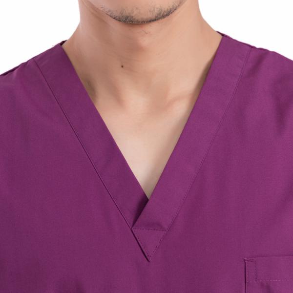 Médico por atacado esfrega a enfermeira Uniforms Twill Scrubs que a tela faz a enfermeira Hospital Scrubs Uniform