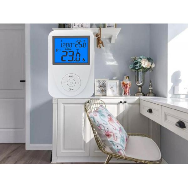 Riseem ABS 230V Цифровой термостат для отопительной комнаты / Программируемый большой экран HVAC Термостат температуры