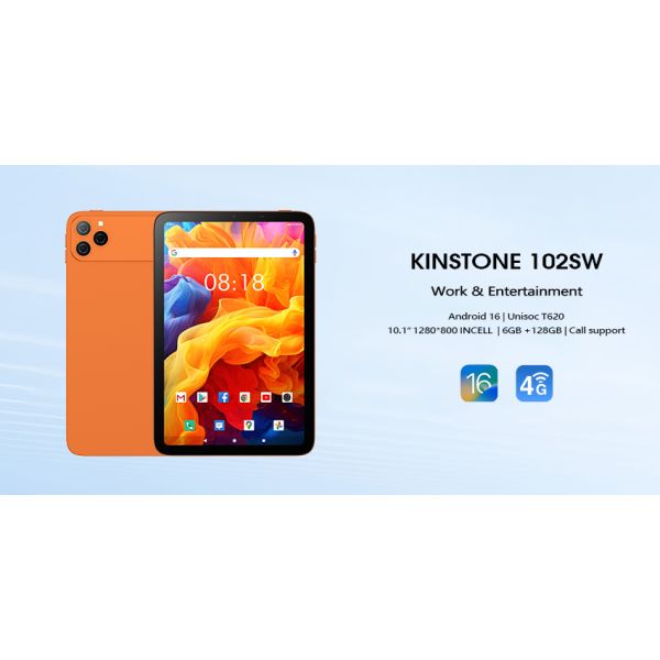 Kinstone 10.1inch Tablet PC 6000mAh 4G LTE Octa-core Incell 6GB+128GB