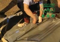L'équipement traité UV souterrain de CIPP a traité rayer l'installation de résine saturée par fibre de verre